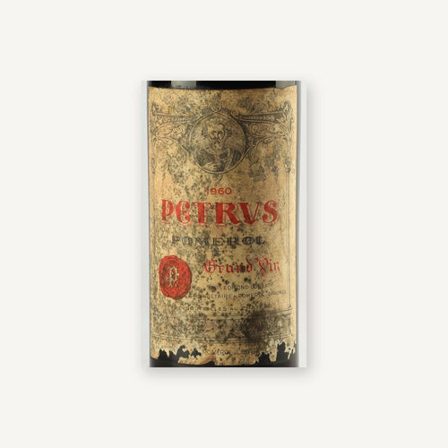 Petrus Pomerol 1960 AOC 0,75l — vinetiket