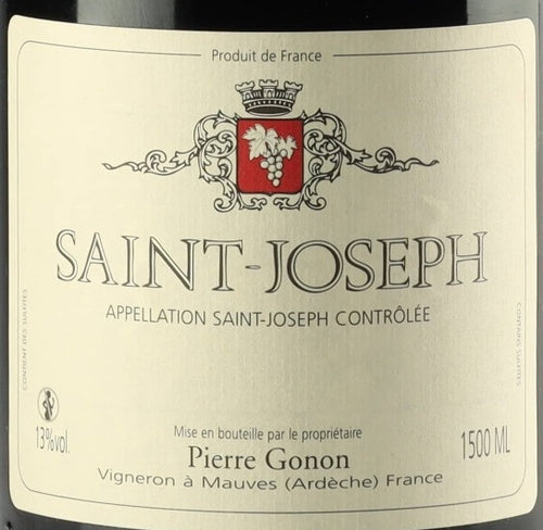 Pierre Gonon Saint-Joseph 2010 AOC 1,5l — wine label