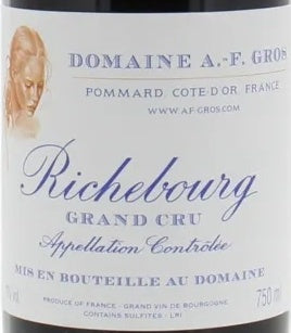 AF Gros Richebourg Grand Cru 2014 AOC 0,75l — wijnetiket