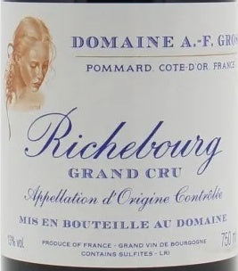 AF Gros Richebourg Grand Cru 2017 AOC 0,75l — vinetiket