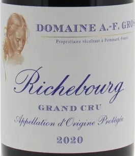 AF Gros Richebourg Grand Cru 2020 AOC 0,75l — étiquette du vin