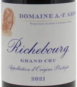 AF Gros Richebourg Grand Cru 2021 AOC 0,75l — wine label