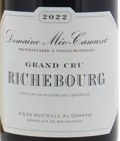 Me0-Camuzet Richebourg Grand Cru 2022 AOC 0,75l — Weinetikett