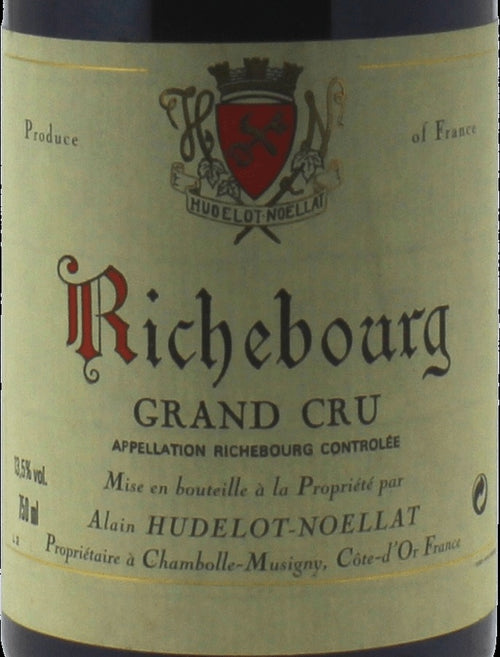 Hudelot-Noellat Richebourg Grand Cru 2000 AOC 0,75l — wine label, illustrative image