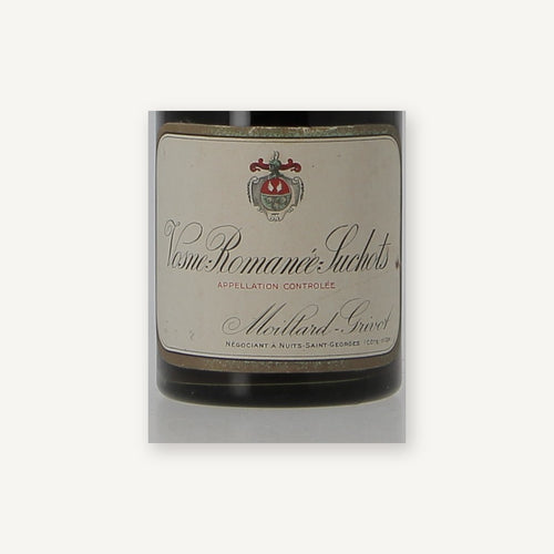 Moillard-Grivot Vosne-Romanee Premier Cru Les Suchots 1957 AOC 0,75l — rótulo do vinho