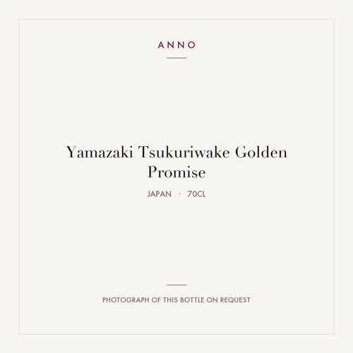 Yamazaki Tsukuriwake Golden Promise 2024 0,7l from Japan — ANNO vintage card; photograph of the actual bottle available on request