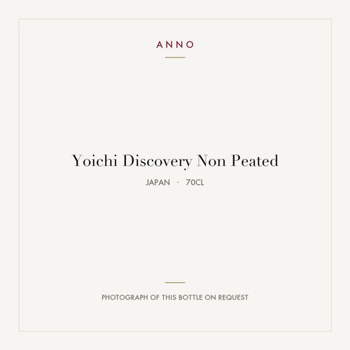 Yoichi Discovery Non Peated 2021 0,7l from Japan — ANNO vintage card; photograph of the actual bottle available on request