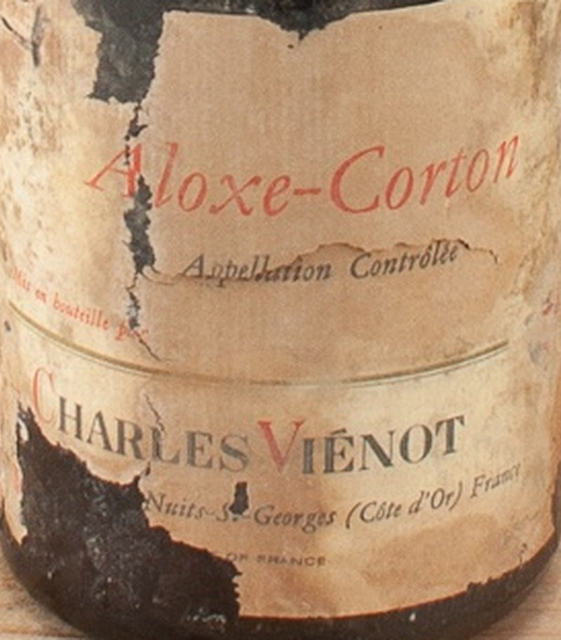 Charles Vienot Aloxe-Corton 1980 AOC — wine label