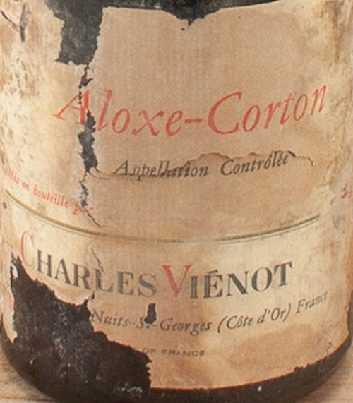 Charles Vienot Aloxe-Corton 1980 AOC — wine label