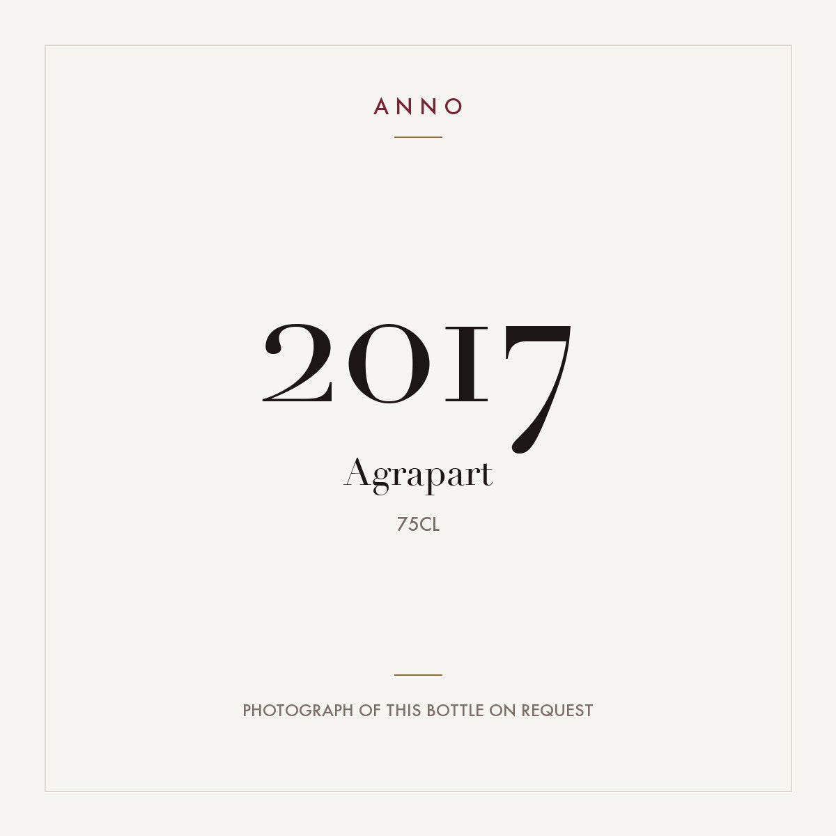 Agrapart Mineral Champagne 2017 0,75l