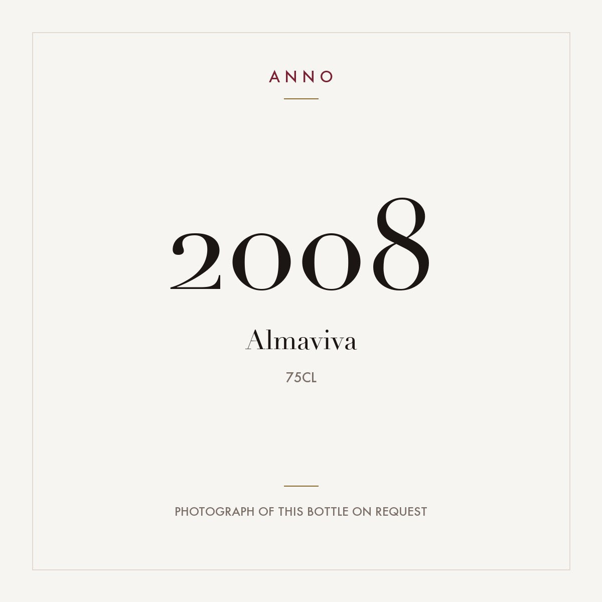 Almaviva Puente Alto 2008 0,75l
