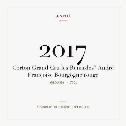 Andre Francoise Corton Grand Cru Les Renardes 2017 AOC 0,75l
