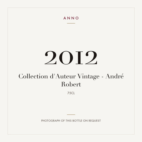 Andre Robert Collection d'Auteur Champagne 2012 AOC 0,75l