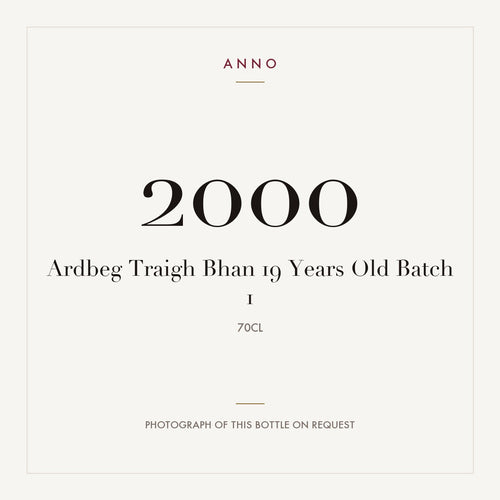 Ardbeg Traigh Bhan 19 Years Old Batch 1 2000 0,7l