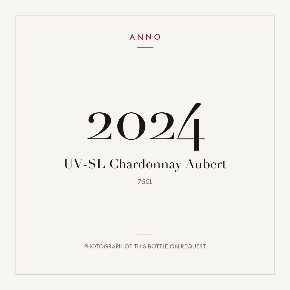 Aubert UV-SL Chardonnay 2024 0,75l