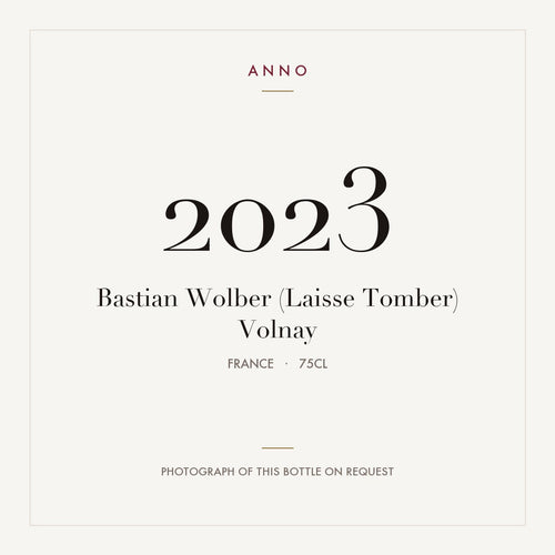 Bastian Wolber (Laisse Tomber) Volnay 2023 0,75l