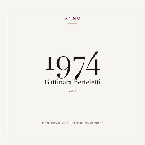 Berteletti Gattinara 1974 DOCG 0,72l
