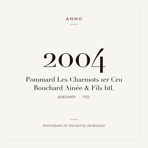 Bouchard Aine & Fils Pommard Premier Cru Les Charmots 2004 AOC 0,75l