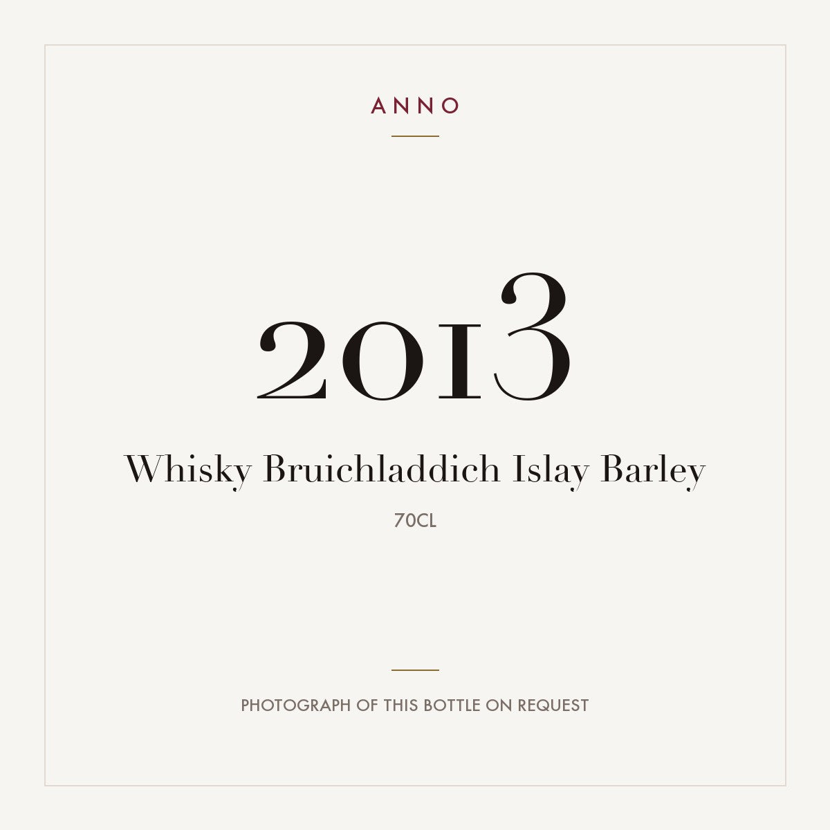 Bruichladdich Islay Barley 2013 0,7l