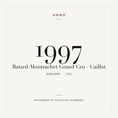 Caillot Batard-Montrachet Grand Cru 1997 AOC 0,75l