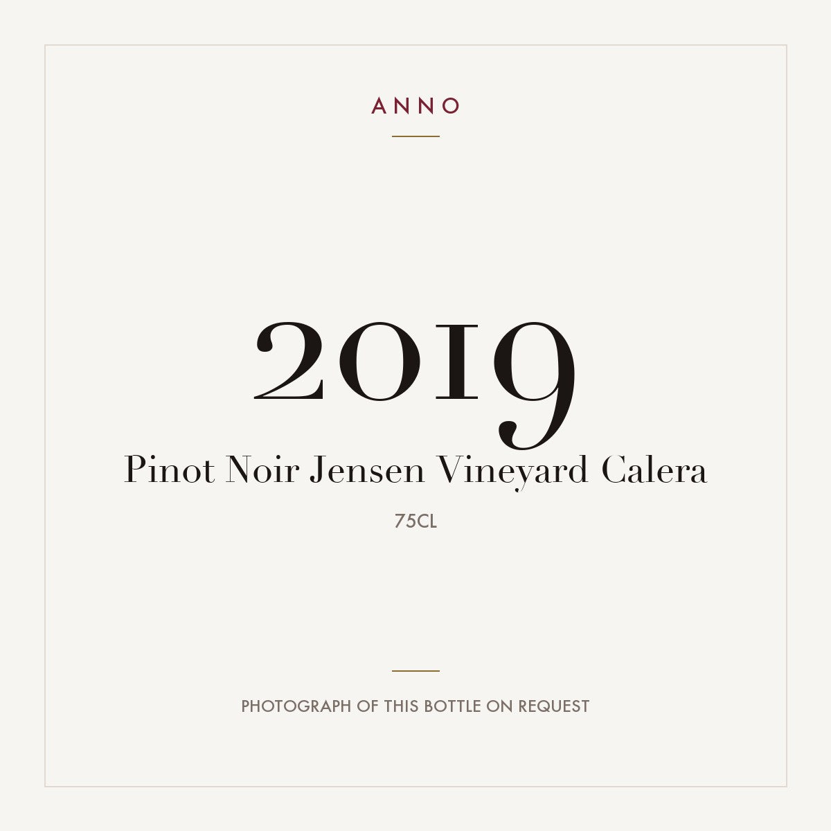 Calera Pinot Noir Jensen Vineyard 2019 0,75l