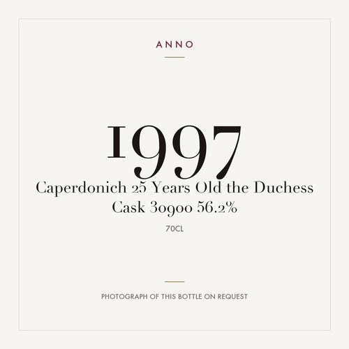 Caperdonich 25 Years Old The Duchess Cask 30900 1997 0,7l