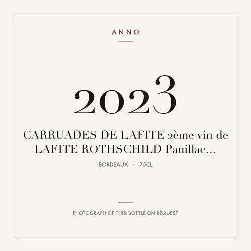 Carruades de Lafite Pauillac 2023 AOC 0,75l