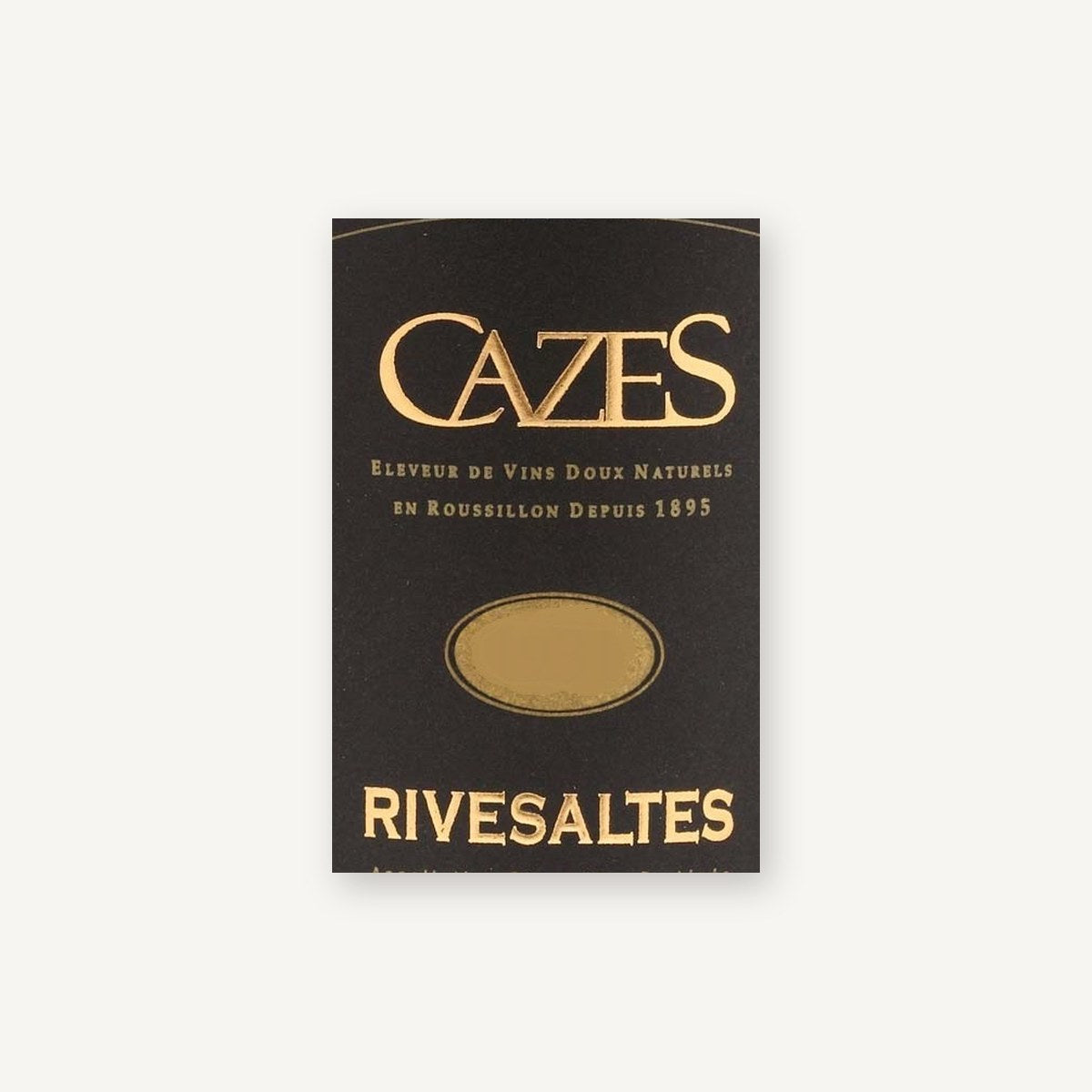 Cazes Rivesaltes 1952 AOC 0,75l