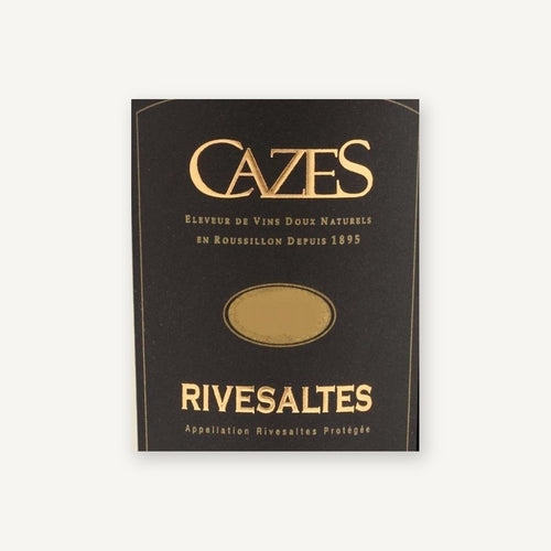 Cazes Rivesaltes 1962 AOC 0,75l