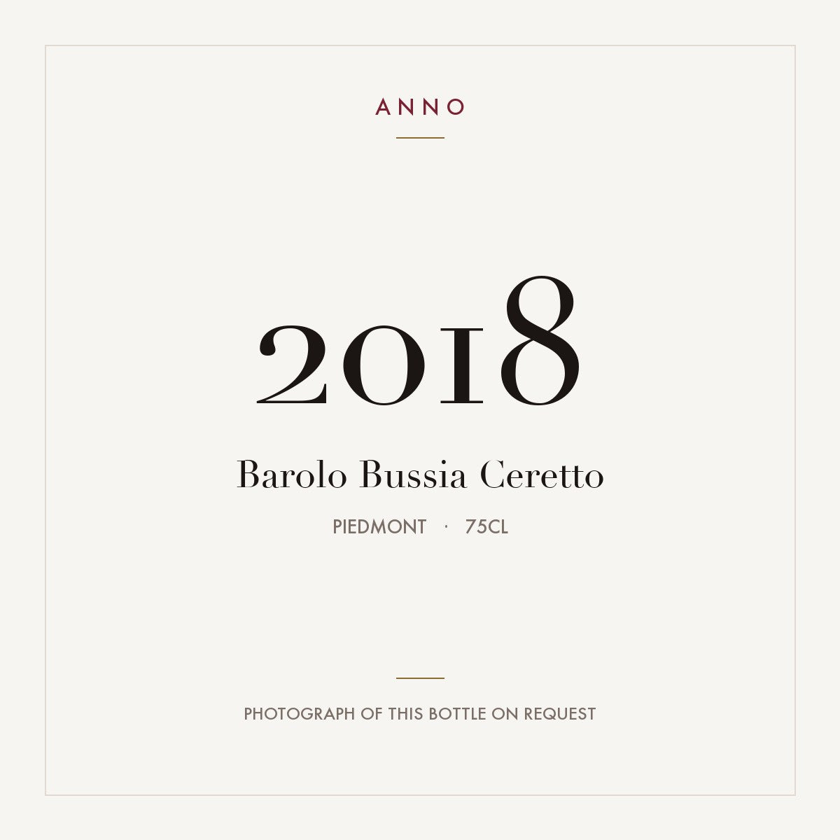 Ceretto Barolo Bussia 2018 DOCG 0,75l
