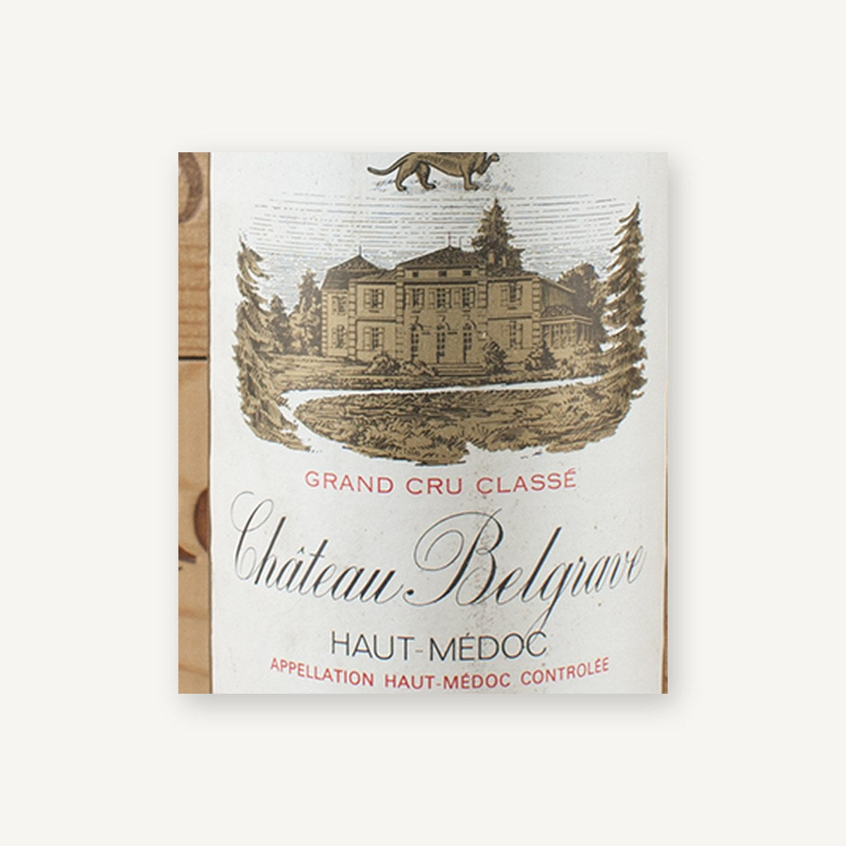 Chateau Belgrave Haut-Medoc 1978 AOC 0,75l