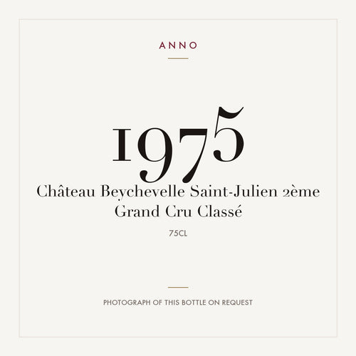 Chateau Beychevelle Saint-Julien 1975 AOC 0,75l