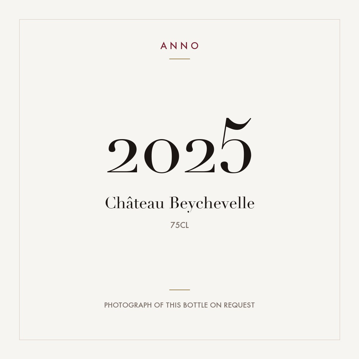 Chateau Beychevelle Saint-Julien 2025 AOC 0,75l
