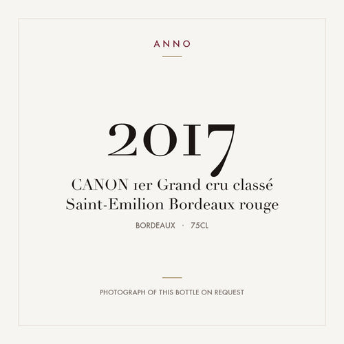 Chateau Canon Saint-Emilion 2017 AOC 0,75l
