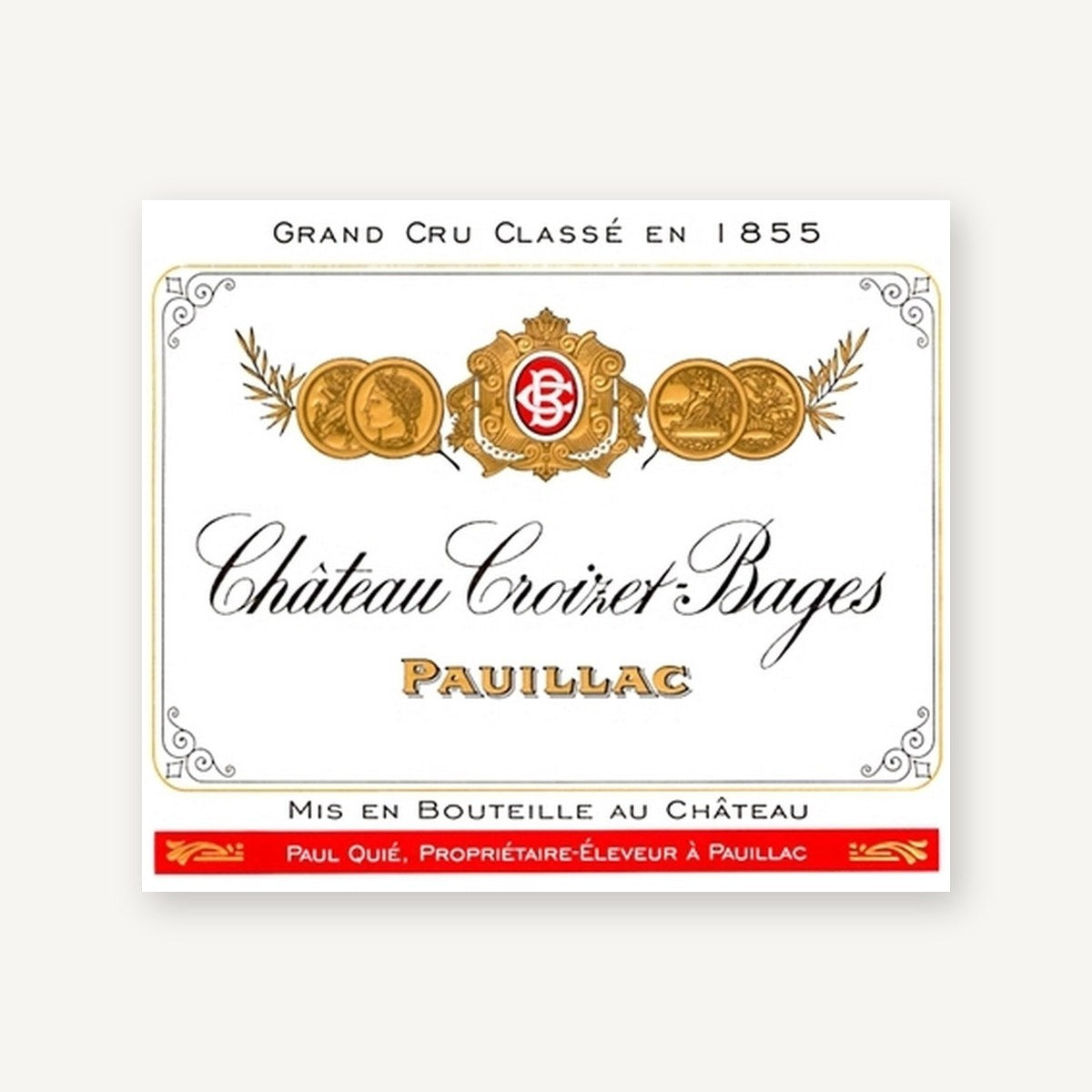 Chateau Croizet-Bages Pauillac 1962 AOC 0,75l