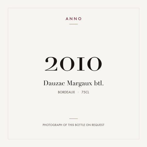 Chateau Dauzac Margaux 2010 AOC 0,75l