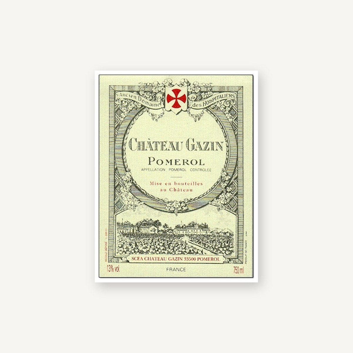 Chateau Gazin Pomerol 2001 AOC 1,5l