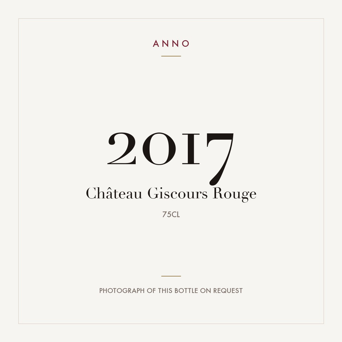 Chateau Giscours Margaux 2017 AOC 0,75l
