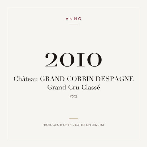 Chateau Grand Corbin-Despagne Saint-Emilion 2010 AOC 0,75l