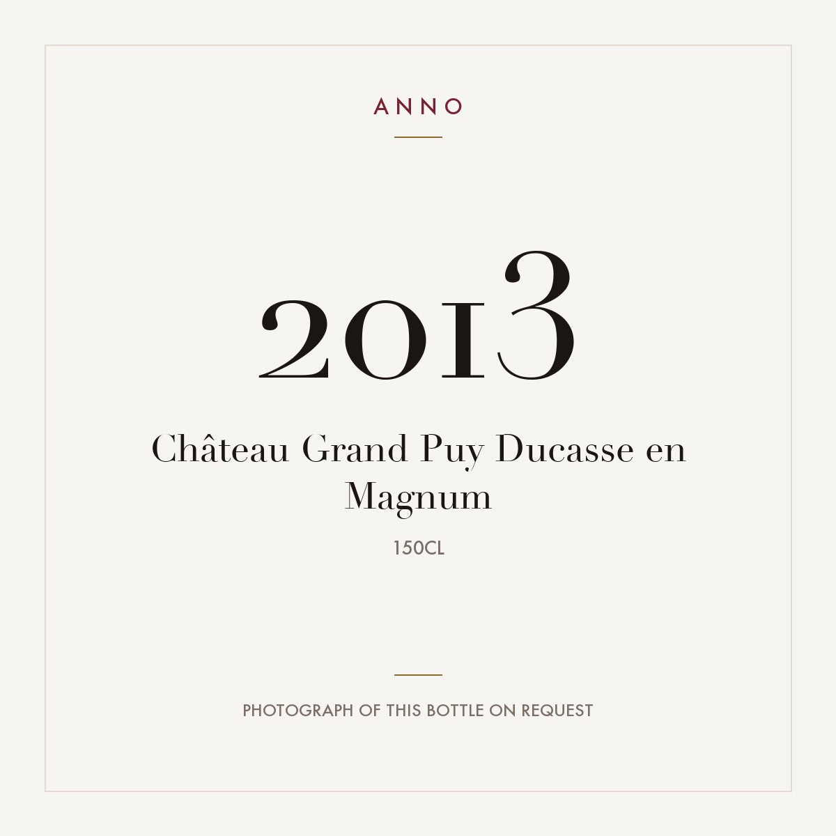 Chateau Grand-Puy Ducasse Pauillac 2013 AOC 1,5l