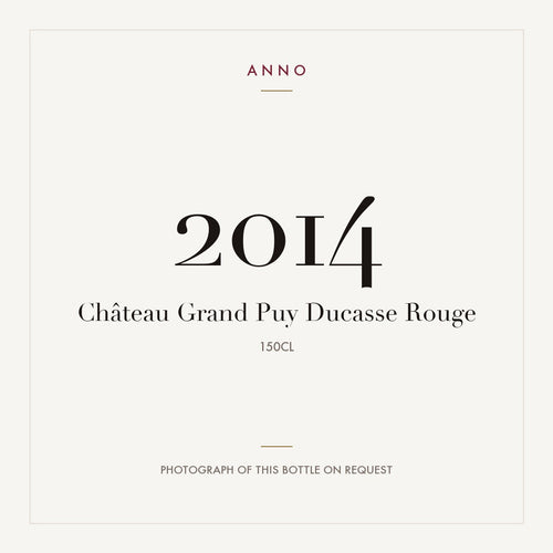 Chateau Grand-Puy Ducasse Pauillac 2014 AOC 1,5l