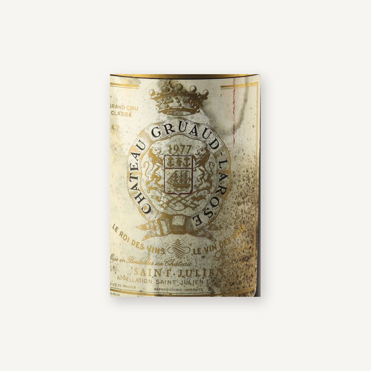 Chateau Gruaud Larose Saint-Julien 1977 AOC 0,75l
