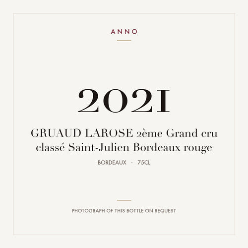 Chateau Gruaud Larose Saint-Julien 2021 AOC 0,75l