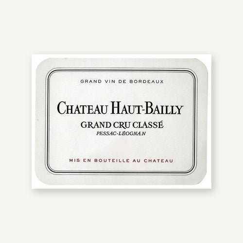 Chateau Haut-Bailly Pessac-Leognan 2010 AOC 0,75l