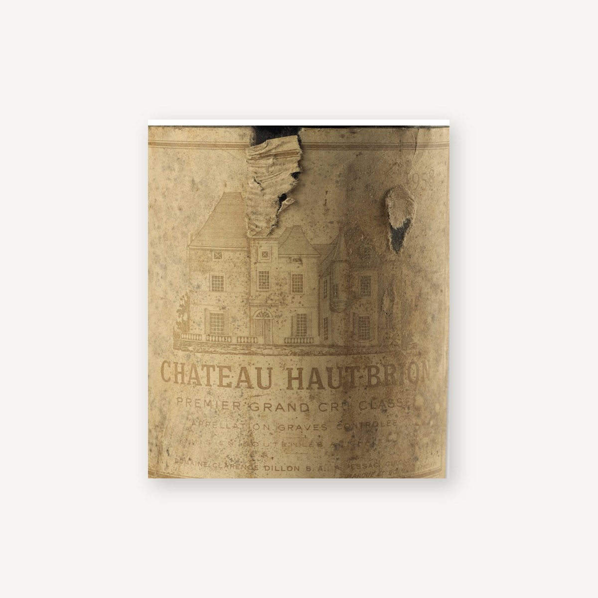 Chateau Haut-Brion Pessac-Leognan 1958 AOC 0,75l