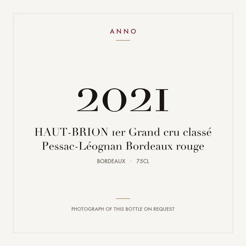 Chateau Haut-Brion Pessac-Leognan 2021 AOC 0,75l