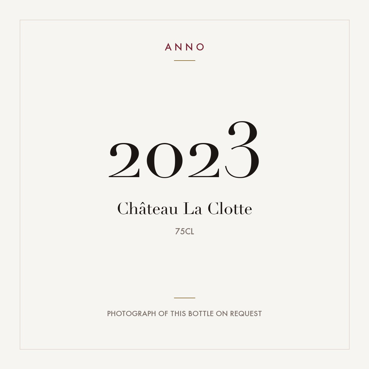 Chateau La Clotte Saint-Emilion Grand Cru 2023 AOC 0,75l