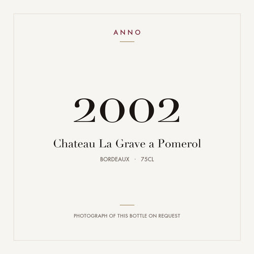 Chateau La Grave a Pomerol Pomerol 2002 AOC 0,75l