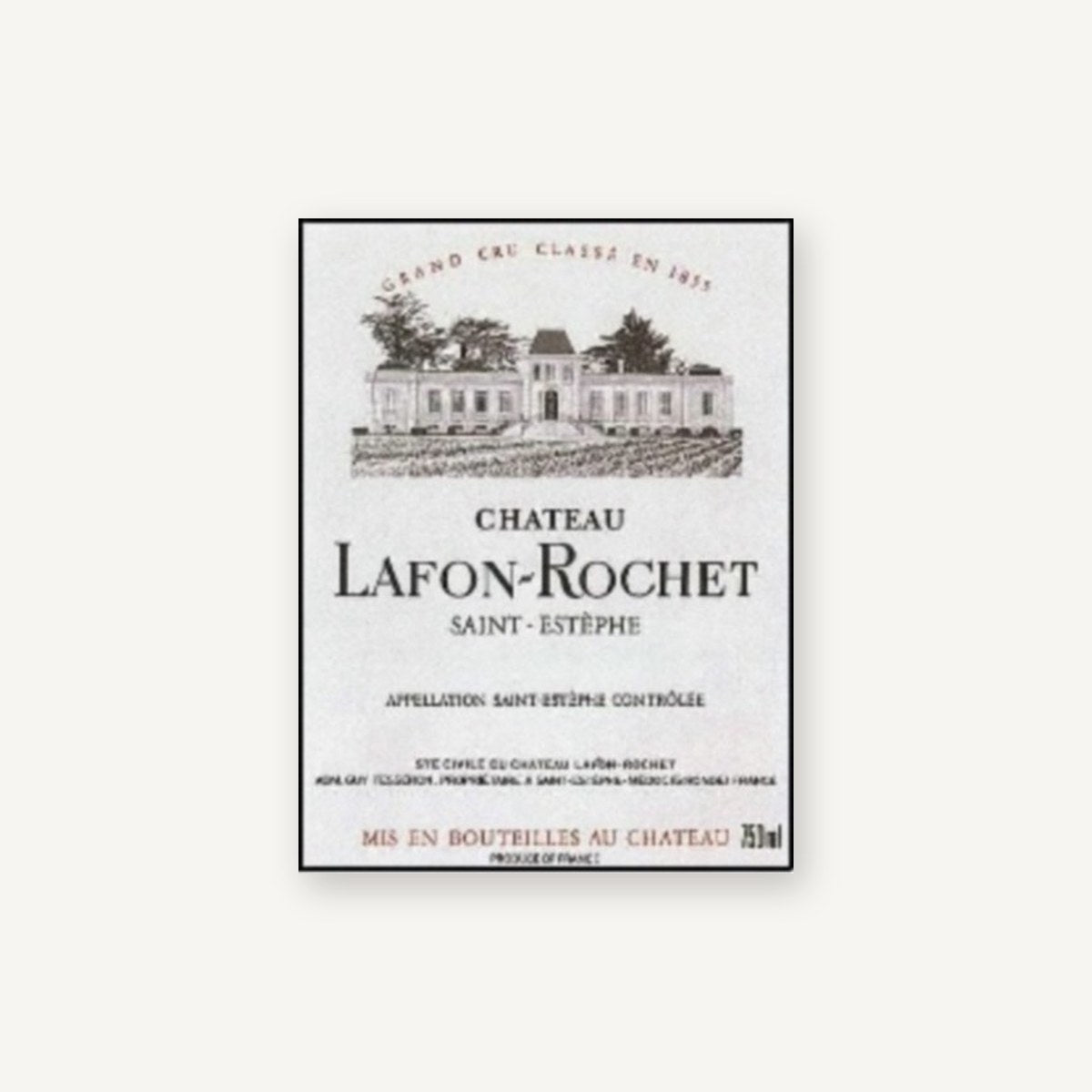 Chateau Lafon-Rochet Saint-Estephe 2021 AOC 1,5l