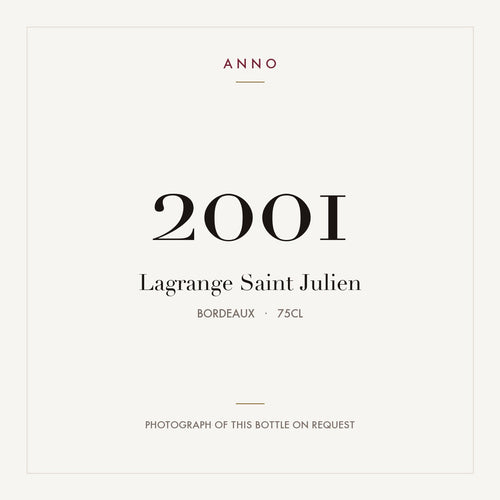 Chateau Lagrange Saint-Julien 2001 AOC 0,75l